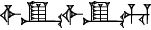cuneiform IGI.IG.IGI.IG.HU