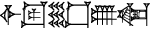 cuneiform |IGI.DIB|.SAR.U₂.|KA×SAR|