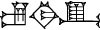 cuneiform |URU×MIN|.DI.IG