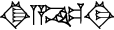 cuneiform KI.A.NE.DI