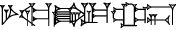 cuneiform |GAR.SAG.IL₂.EZEN.UŠ|