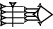 cuneiform AŠ₂.GAR₃