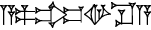 cuneiform |A.PA.GISAL.PAD.SI.A|