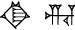 cuneiform KI RI