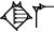 cuneiform version of |KI.LAL|